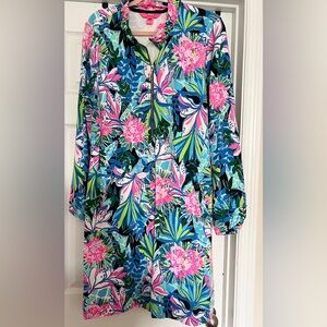 Lilly Pulitzer UPF 50 Skipper Ruffle Dress - XXL